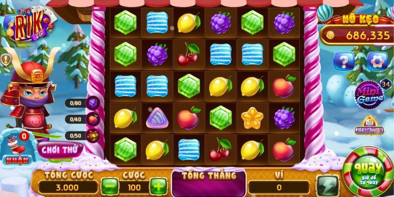 Mẹo quay slot Candy Fruit Samurai thắng lớn
